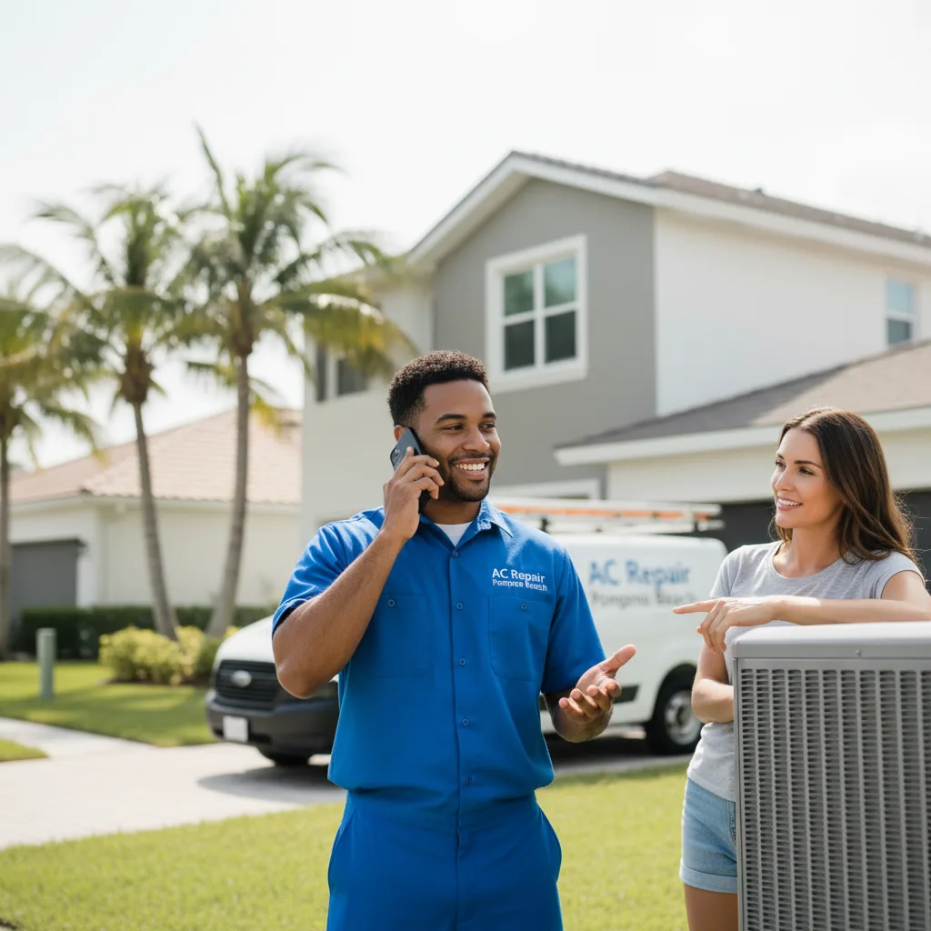 AC Repair Pompano Beach customer support in Emerson